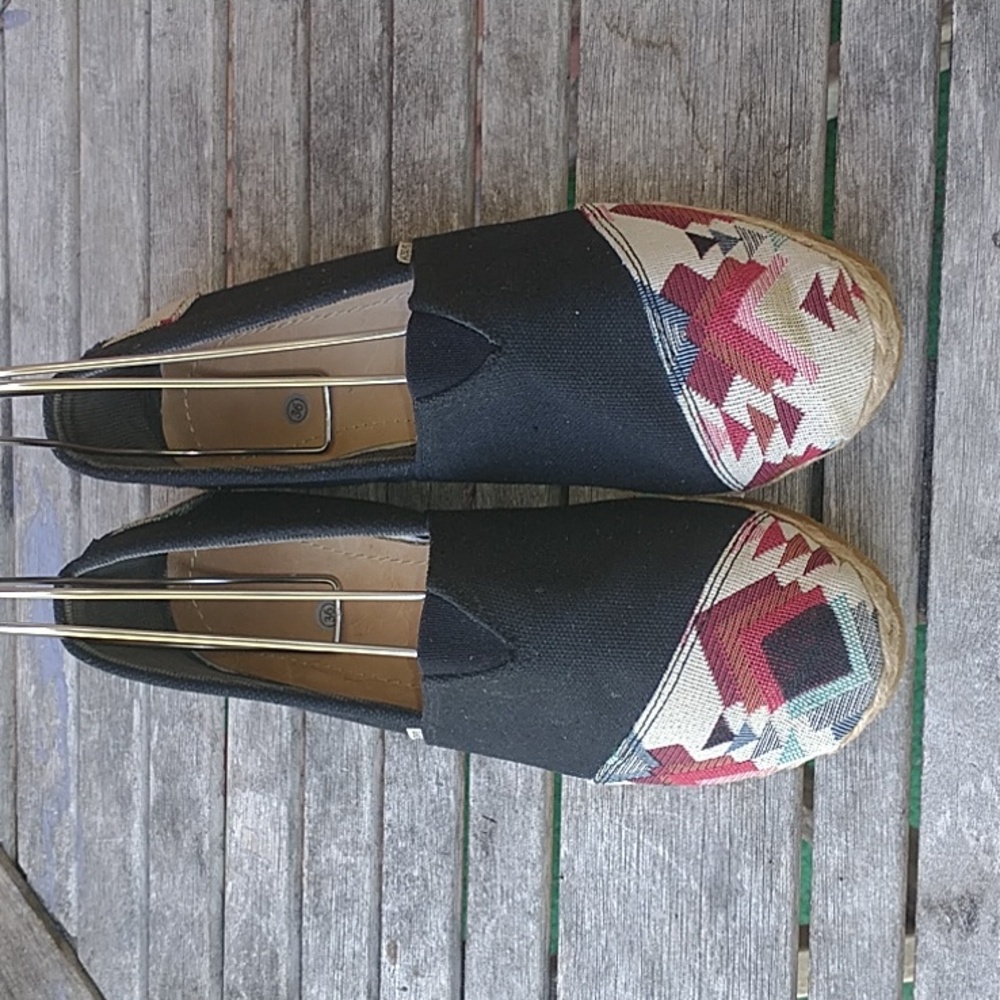 Najera espadrille slip on flats size 36